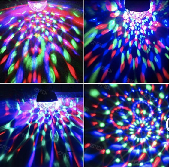 Lâmpada Mágica Giratória - Promoção Relâmpago!