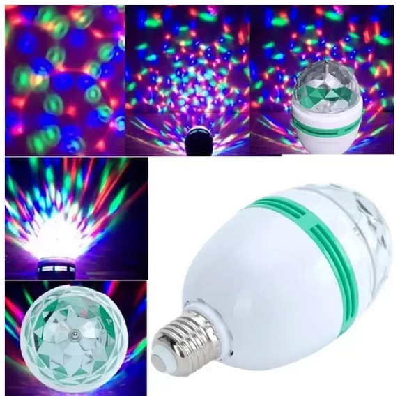 Lâmpada Mágica Giratória - Promoção Relâmpago!