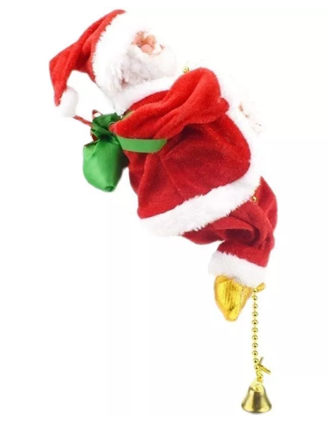 Papai Noel Musical Movimento Sobe E Desce - Promoção Relâmpago!
