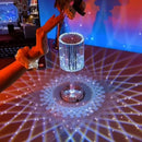 Luminária de Luxo Cristal - Sensível ao Toque - Promoção Relâmpago!