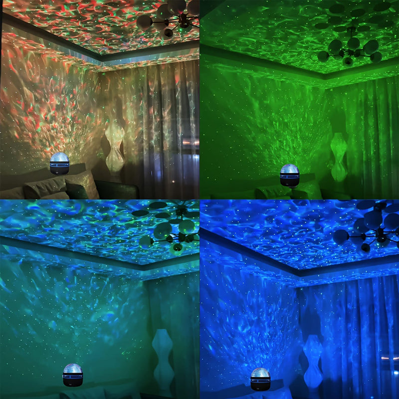 Projetor Giratório Aurora Boreal - PROMOÇÃO RELÂMPAGO!