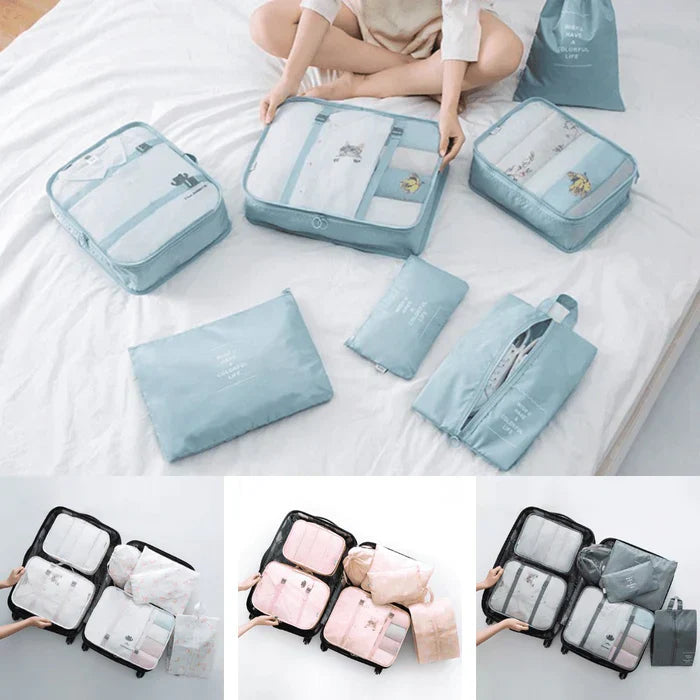 Kit Organizador de Malas para Viagens