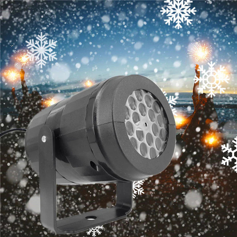Projetor Led Natalino Impermeável para Decoração - PROMOÇÃO RELÂMPAGO!