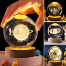 Luminária Cristal 3D Galáxia PROMOÇÃO RELÂMPAGO!