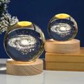 Luminária Cristal 3D Galáxia PROMOÇÃO RELÂMPAGO!